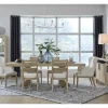 Mor Furniture Dining Room Sets|White Oak Dining Table, 4 Chairs & 2 Arm Chairs In Butternut