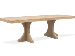 Mor Furniture Dining Room Sets|White Oak Dining Table, 4 Chairs & 2 Arm Chairs In Butternut