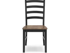 Mor Furniture Seating For 6|Dining Room Sets|Wildenauer Extendable Dining Table & 6 Chairs In Brown/Black