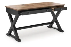 Mor Furniture Desks|Wildenauer Office Desk In Black/Brown