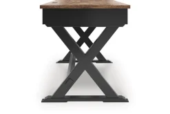 Mor Furniture Desks|Wildenauer Office Desk In Black/Brown