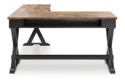Mor Furniture Desks|Wildenauer Office Desk In Black/Brown