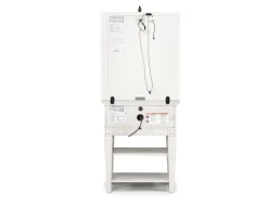 Mor Furniture Nightstands|Willowbrook Nightstand & Hutch W/ Lamp In Egg Shell White