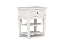 Mor Furniture Nightstands|Willowbrook Nightstand In Egg Shell White