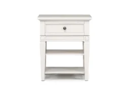 Mor Furniture Nightstands|Willowbrook Nightstand In Egg Shell White