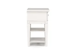 Mor Furniture Nightstands|Willowbrook Nightstand In Egg Shell White