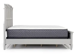 Mor Furniture Beds|Willowbrook Panel Bed In Pebble, Queen