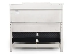 Mor Furniture Beds|Willowbrook Panel Bed In Pebble, Queen