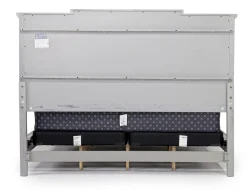 Mor Furniture Beds|Willowbrook Panel Bed In Pebble, Queen