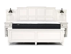 Mor Furniture Beds|Willowbrook Panel Wall Bed In Pebble, Queen
