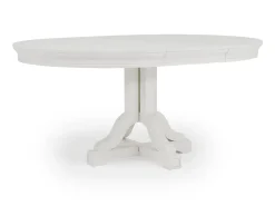 Mor Furniture Seating For 6|Round Dining Sets|Willowbrook Round Dining Table, 4 Chairs & Bench In Pebble