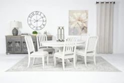Mor Furniture Dining Chairs|Willowbrook Side Chair In Pebble, Upholstered