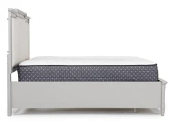 Mor Furniture Upholstered Beds|Beds|Willowbrook Upholstered Panel Bed In Pebble, Queen