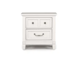 Mor Furniture Bedroom Sets|Willowbrook Upholstered Panel Bed, Dresser, Mirror & Nightstand In Pebble, Queen