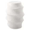 Mor Furniture Outdoor Accent Tables|Winded Outdoor Round Accent Table In White