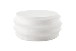 Mor Furniture Outdoor Coffee Tables|Winded Outdoor Round Cocktail Table In White