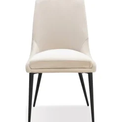 Mor Furniture Dining Chairs|Winston Side Chair In Cream, Set Of 2