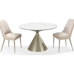 Mor Furniture Dining Chairs|Winston Side Chair In Cream, Set Of 2