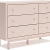Mor Furniture Dressers & Chests|Wistenpine Dresser In Blush