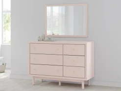 Mor Furniture Dressers & Chests|Wistenpine Dresser In Blush