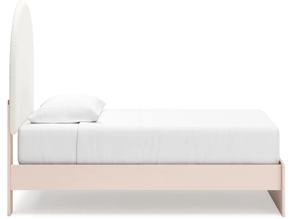 Mor Furniture Kids Beds & Bunk Beds|Wistenpine Panel Bed W/ Storage In Blush, Twin