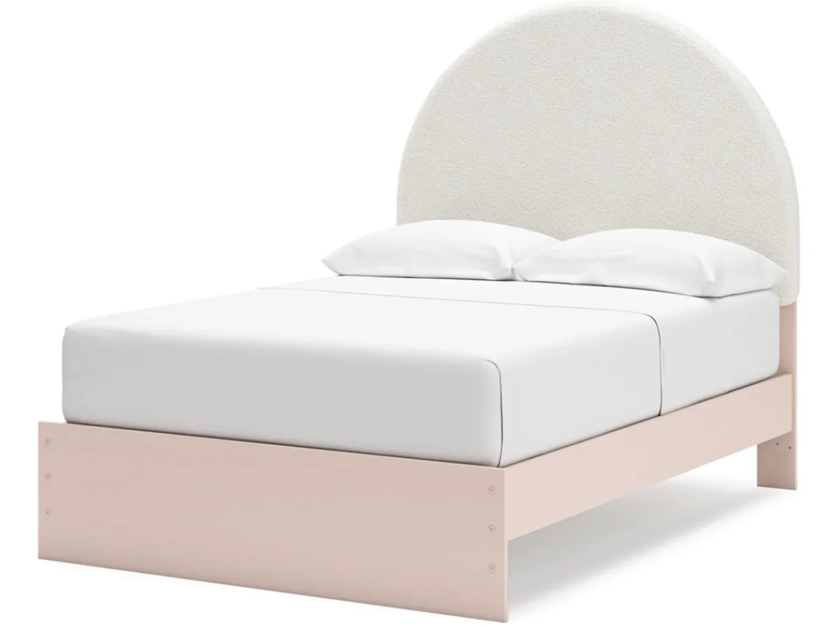 Mor Furniture Kids Beds & Bunk Beds|Wistenpine Panel Bed W/ Storage In Blush, Twin