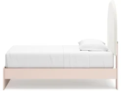Mor Furniture Kids Beds & Bunk Beds|Wistenpine Panel Bed W/ Storage In Blush, Twin