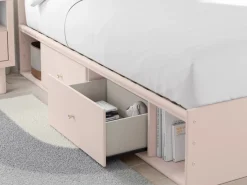 Mor Furniture Kids Beds & Bunk Beds|Wistenpine Storage Bed In Blush, Twin