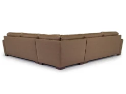 Mor Furniture Sectionals|York 3 Piece Sectional In Chestnut Leather