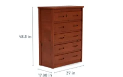 Mor Furniture Dressers & Chests|Young Pioneer Chest In Cinnamon