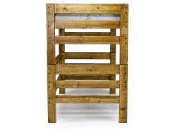 Mor Furniture Kids Beds & Bunk Beds|Young Pioneer Loft Bed In Cinnamon, Twin